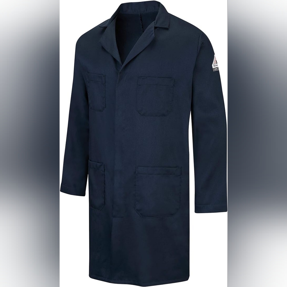 Dakota Dark Blue Unisex Lab Coat Lab Jacket size 36